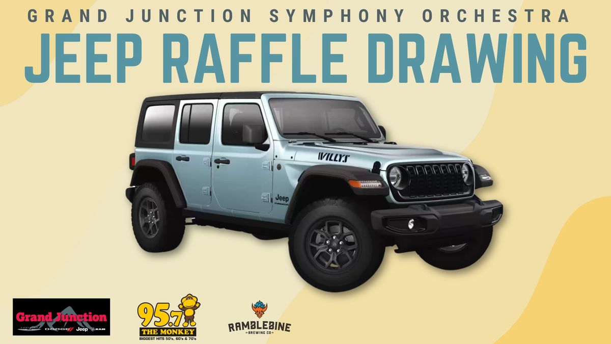 GJSO Jeep Raffle Drawing