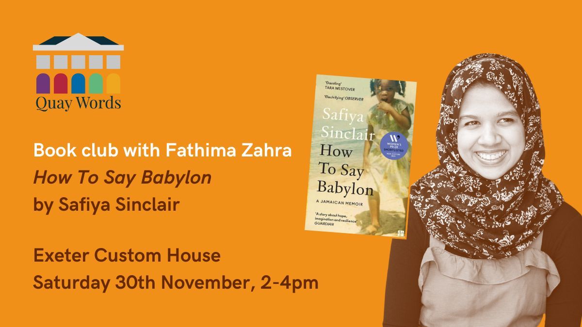 Book Club with writer-in-residence Fathima Zahra: How to Say Babylon by Safiya Sinclair