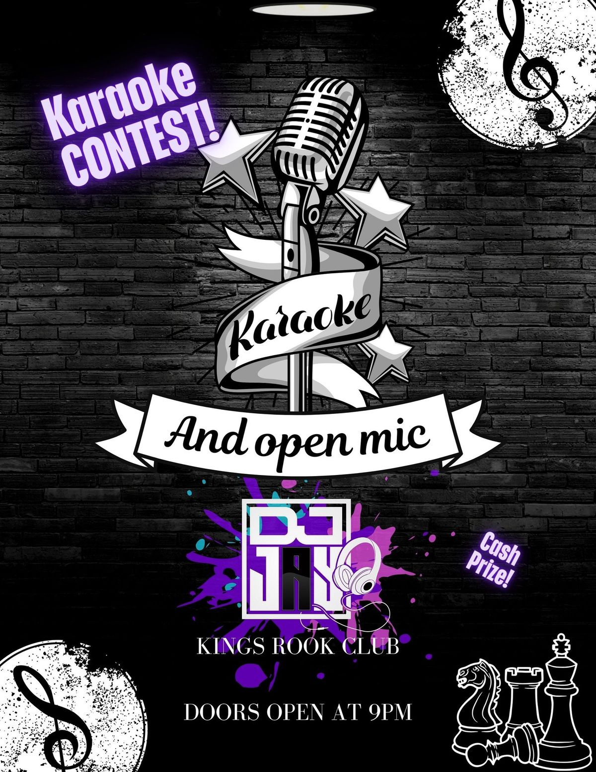 Open Mic\/ Karaoke CONTEST!!! Hosted by DJ JAY