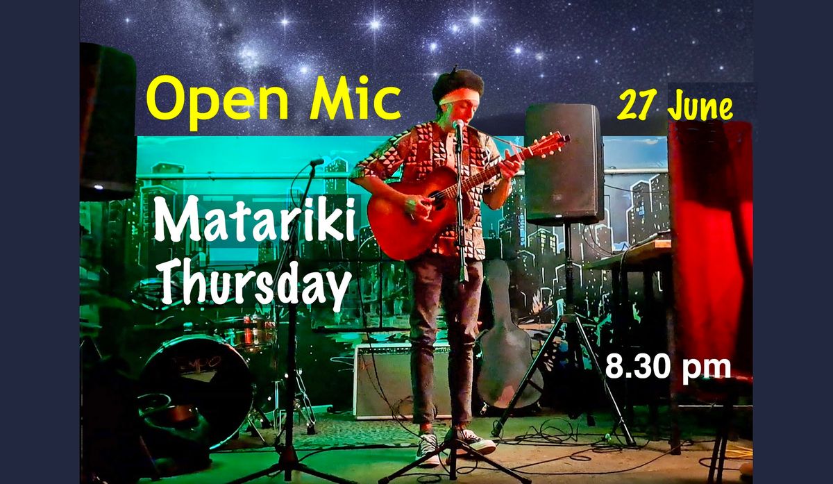 ROOTS Bar Open Mic, Takaka - Matariki Thursday