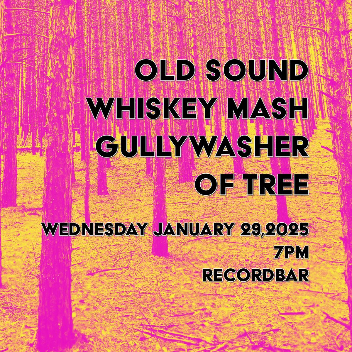 Old Sound, Whiskey Mash Band, Gullywasher, Of Tree