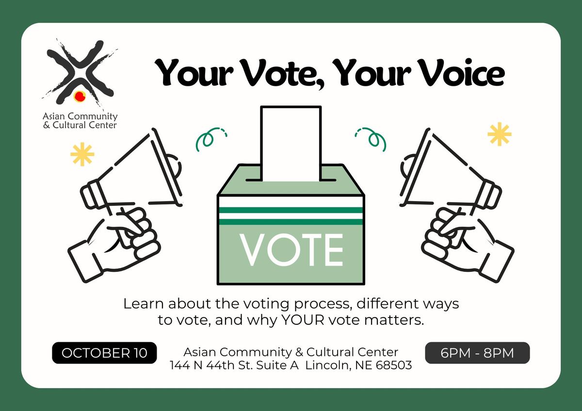 Your Vote, Your Voice