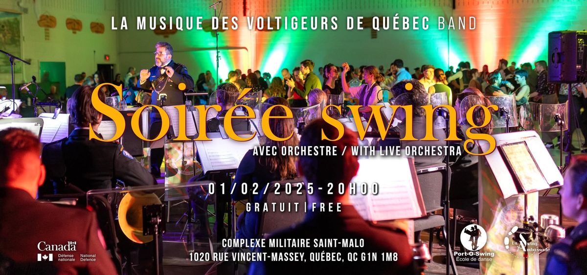 Soir\u00e9e swing avec orchestre \/ Swing night with live orchestra