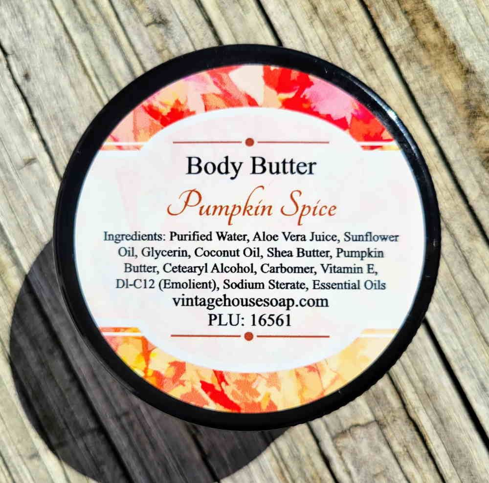 Pumpkin Spice Body Butter and Guest Soap Workshop