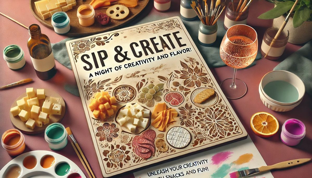 Sip & Create: A Day of Creativity and Flavor