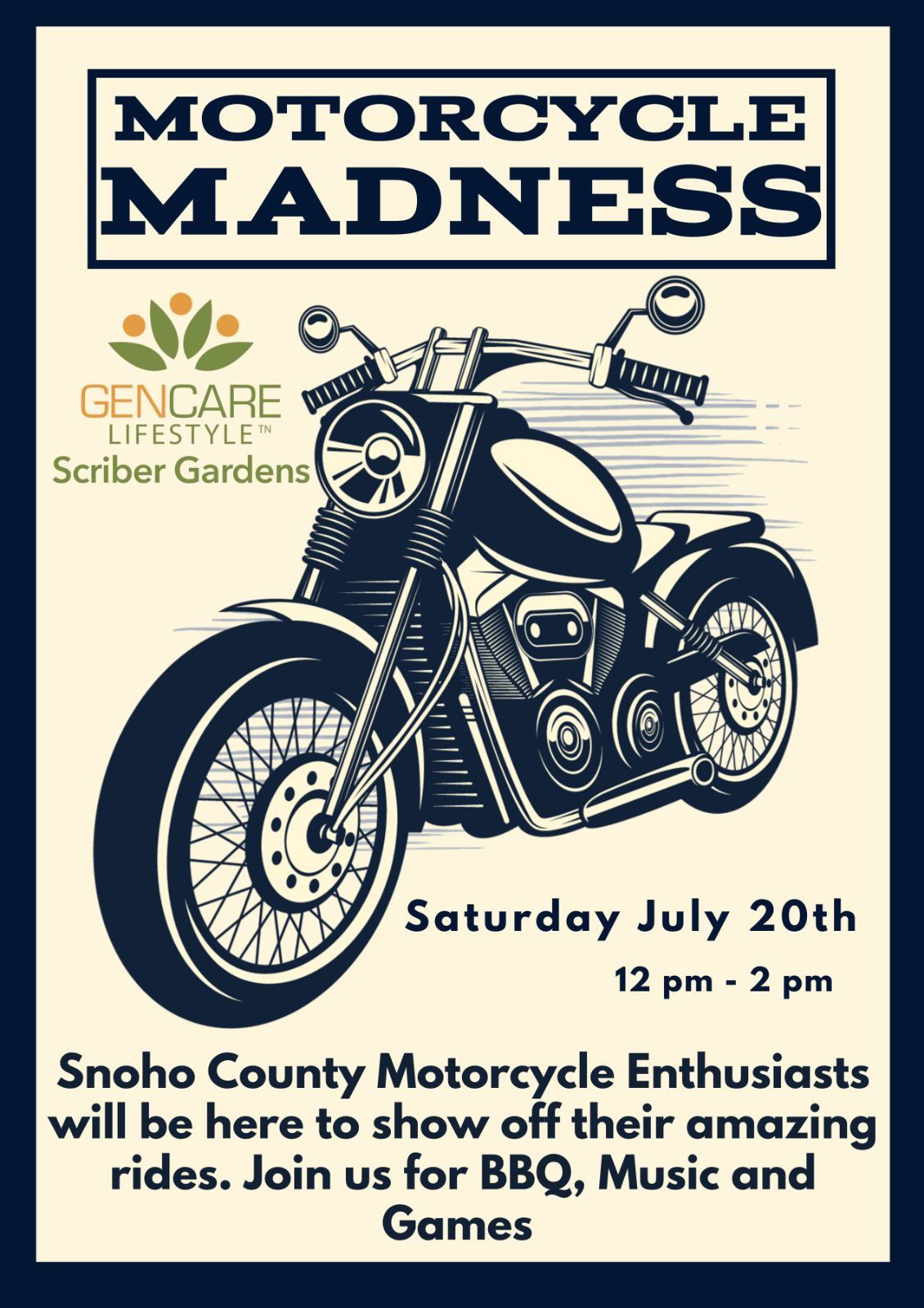 Motorcycle Madness!!! Bike Show & BBQ