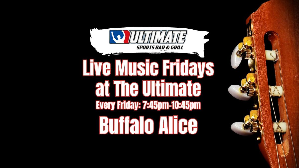 Live Music Fridays - Buffalo Alice