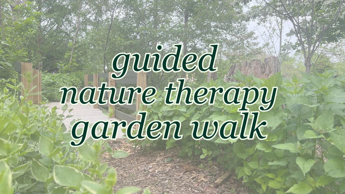 Guided Nature Therapy Walk at City Green , 171 Grove Street, Clifton