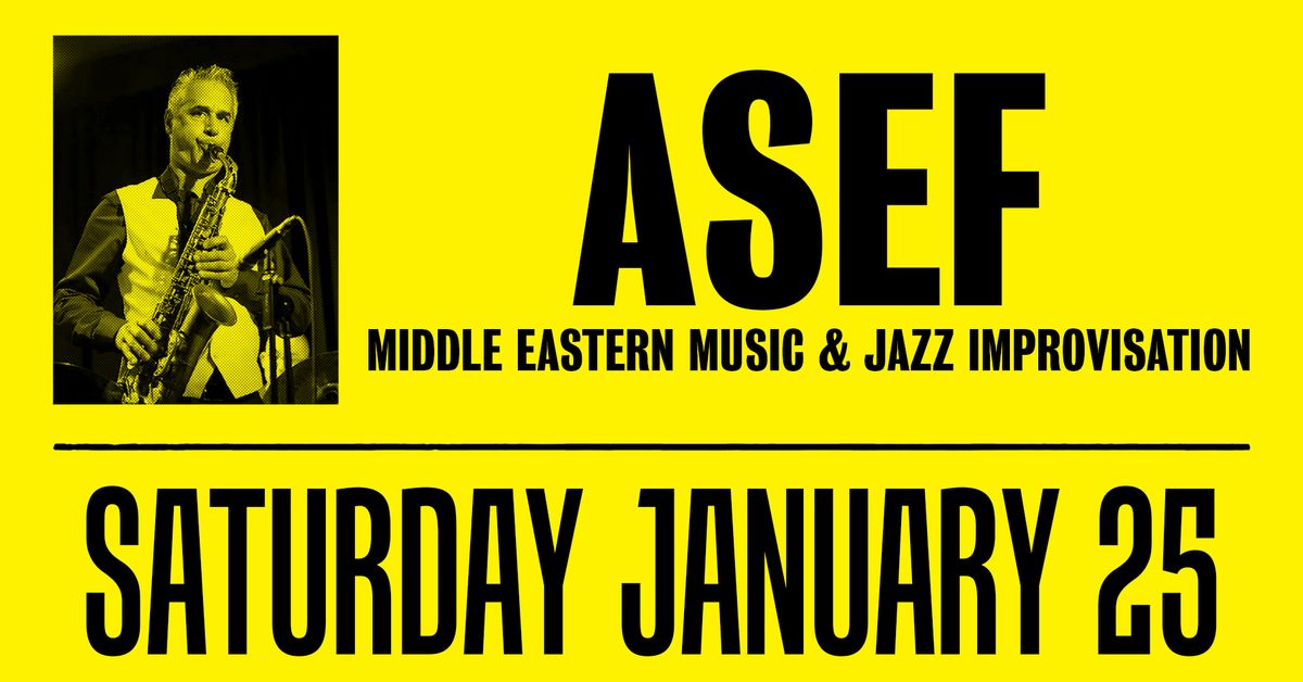 Infidels Jazz Presents: Asef at All-City Athletics