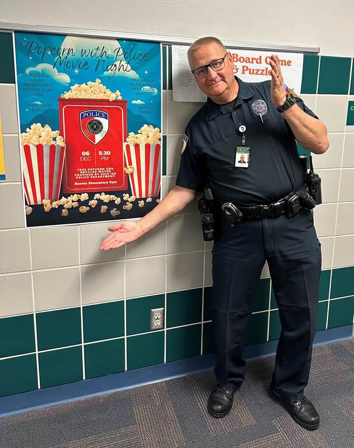 Popcorn with Police Movie Night! An Officer Cannon event!!