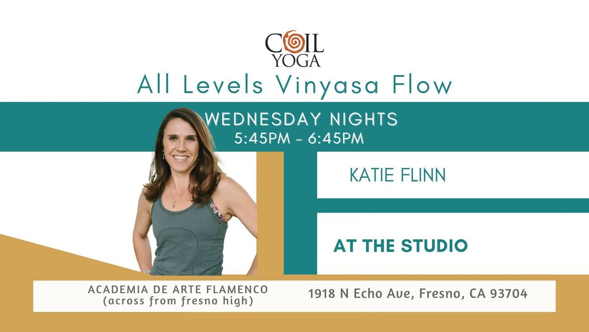 WEDNESDAYS | COIL Yoga | All Levels Vinyasa Flow | At The Studio