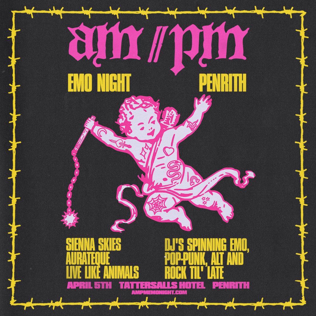 am\/\/pm emo night \/\/ penrith april 5