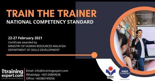 Train the Trainer - National Competency Standard, Malaysia, Palm