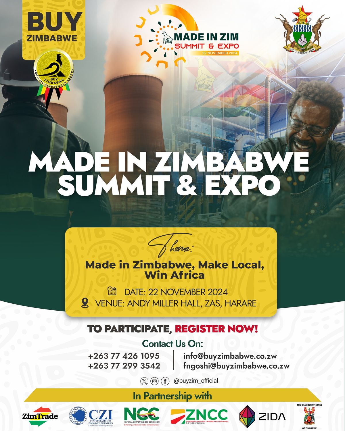 The Made in Zimbabwe Summit & Expo 2024