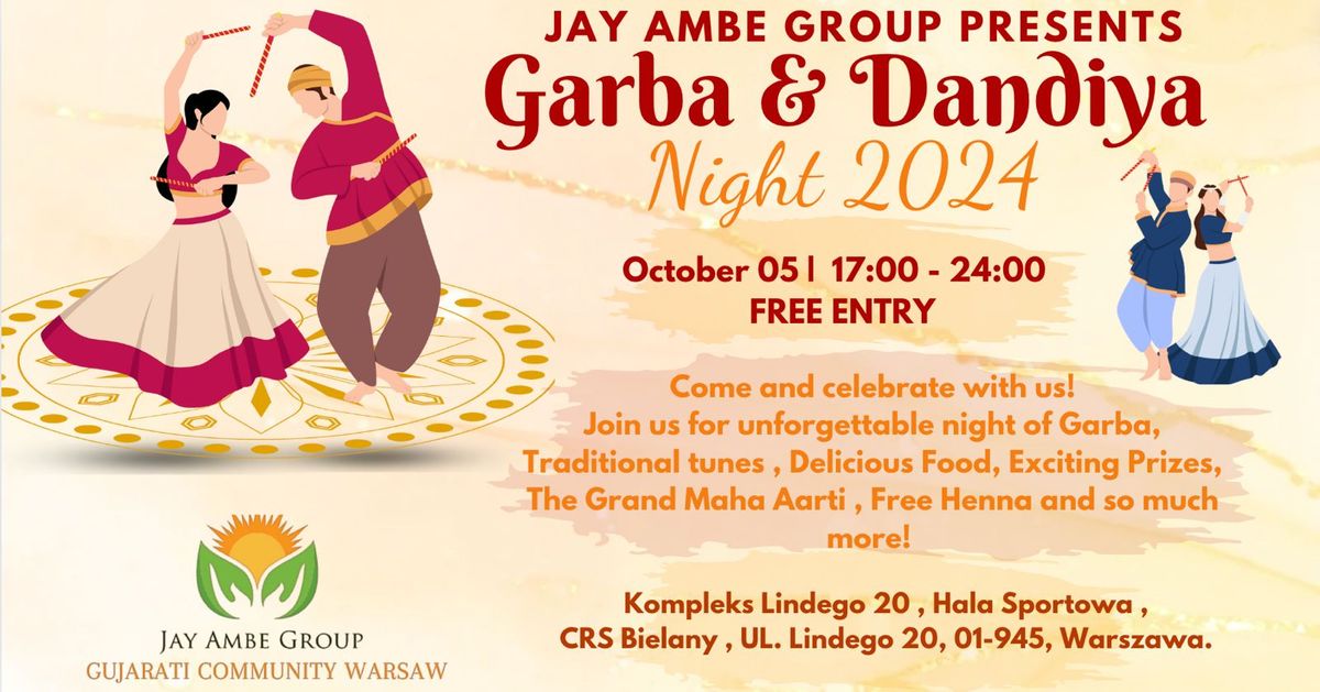 Jay Ambe Group \ud83d\ude4f- Navratri : Garba and Dandiya 2024