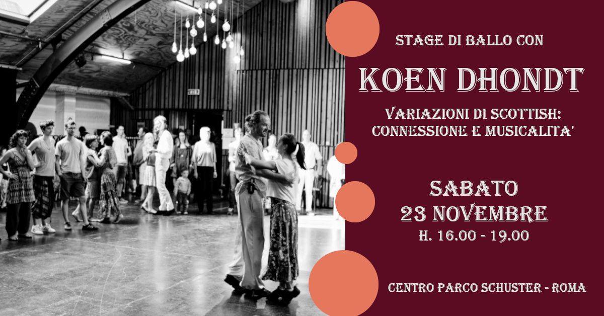 Koen Dhondt - Stage di Balfolk: variazioni di scottish, connessione e musicalit\u00e1