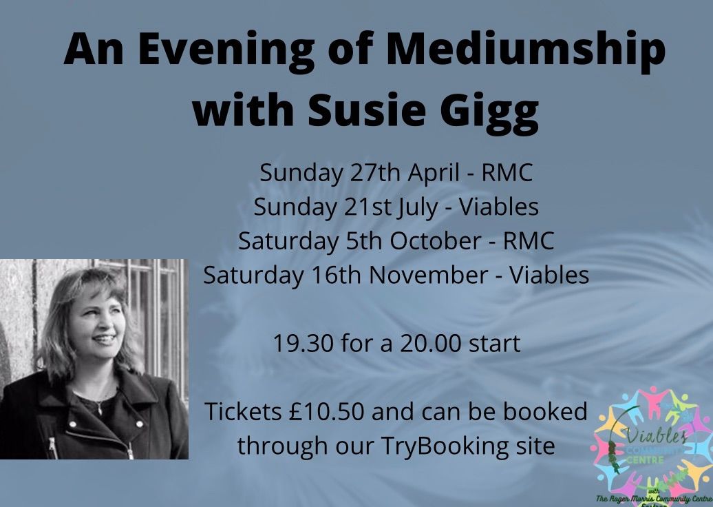 An evening of mediumship with Susie Gigg 