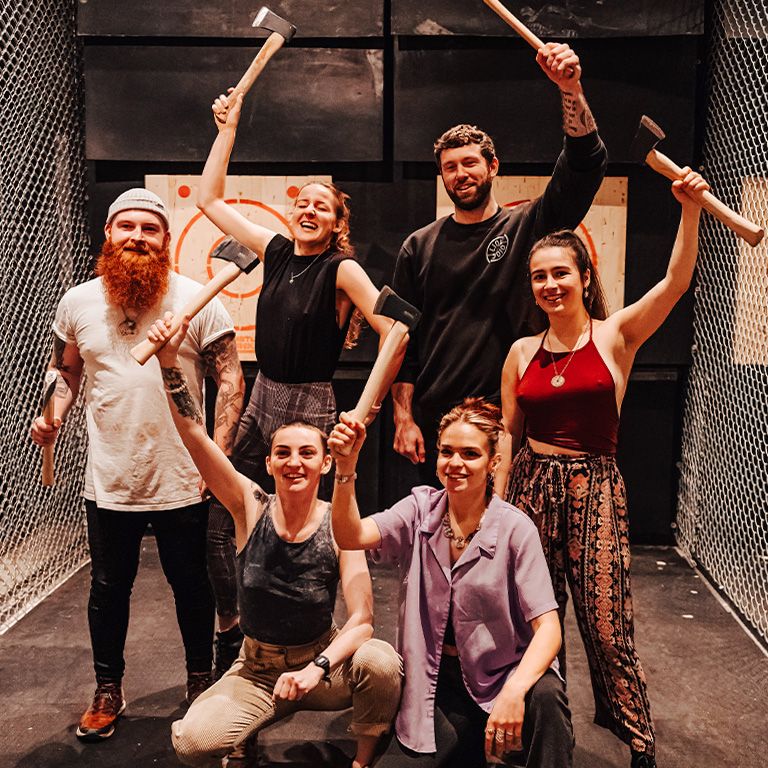 Axe Throwing at Whistle Punks Leeds!