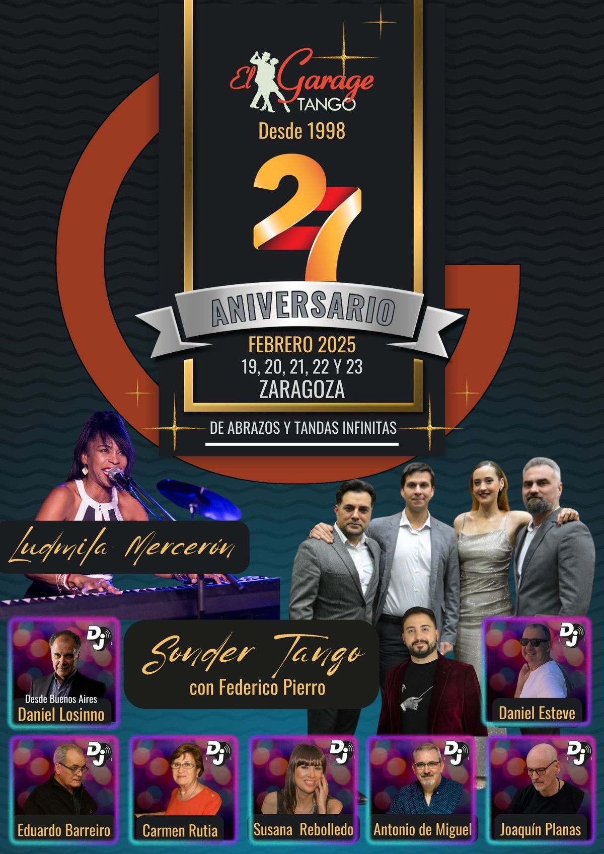 27 aniversario el GARAGE TANGO 