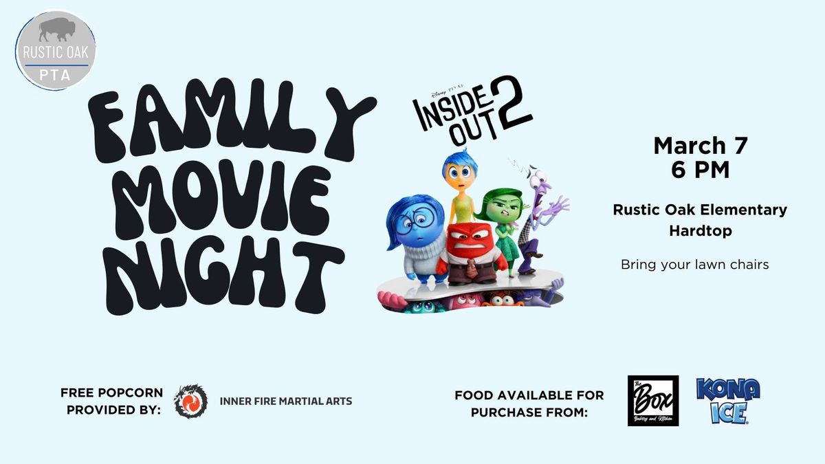 Family Movie Night - Inside Out 2