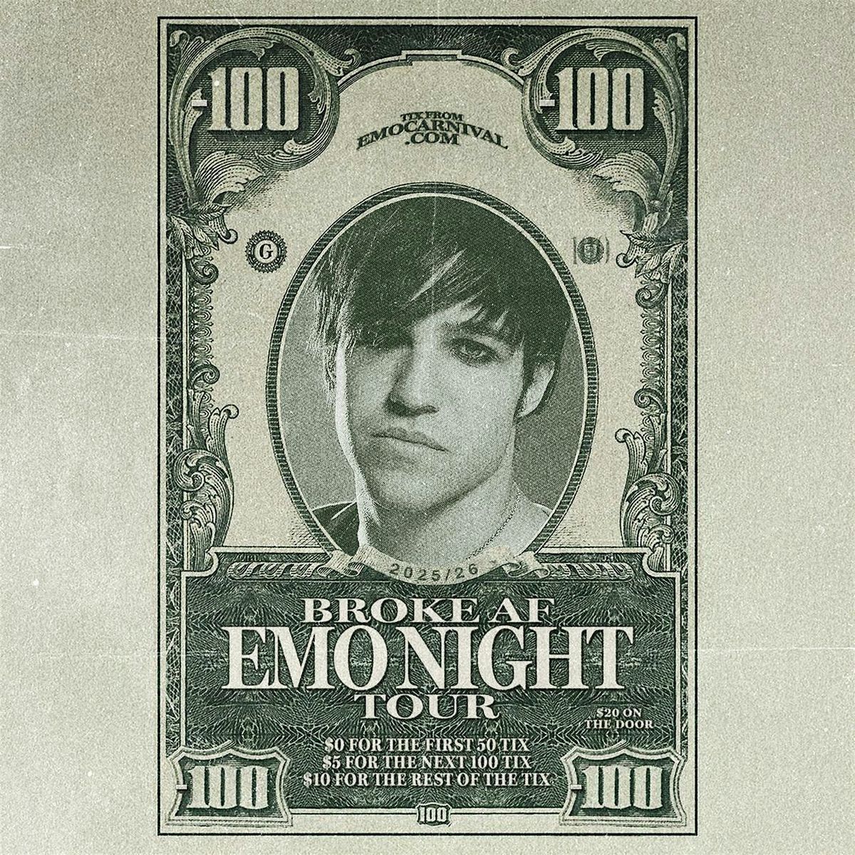 BROKE AF EMO NIGHT VEGAS