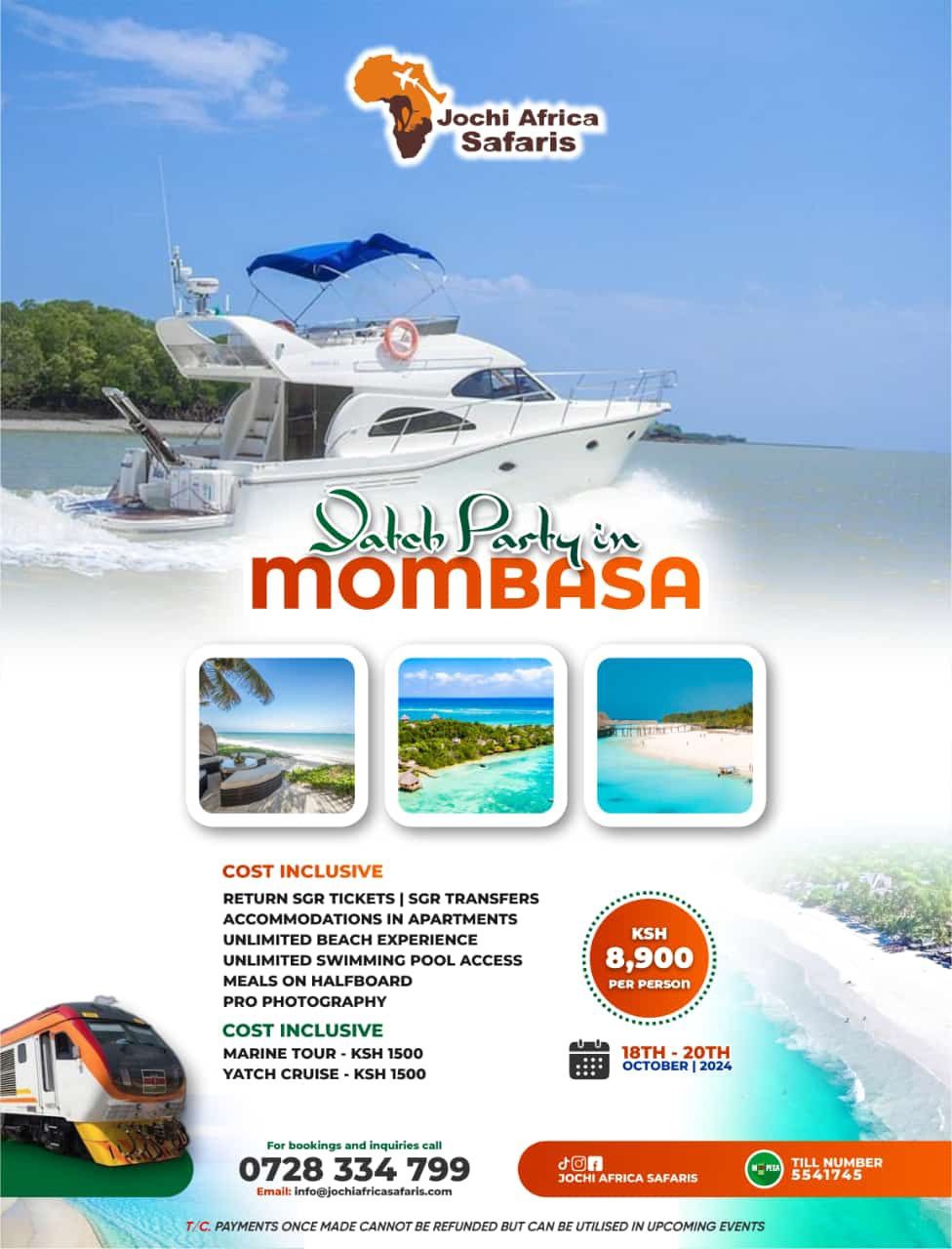 Mombasa Yatch Party Event 