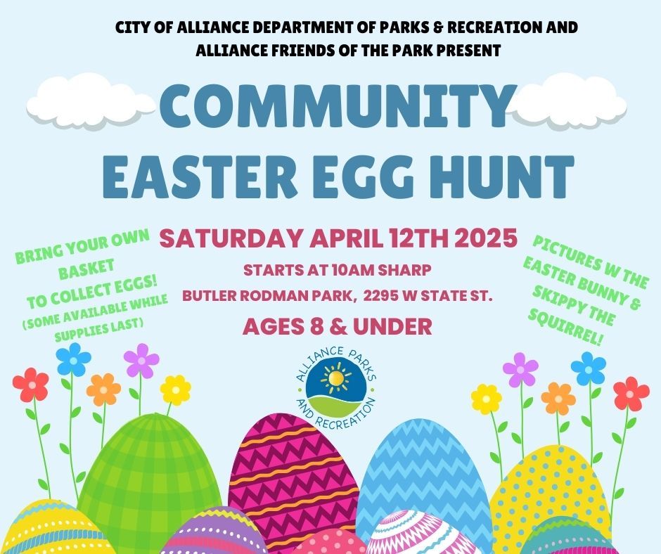 2025 Community Easter Egg Hunt at Butler Rodman Park