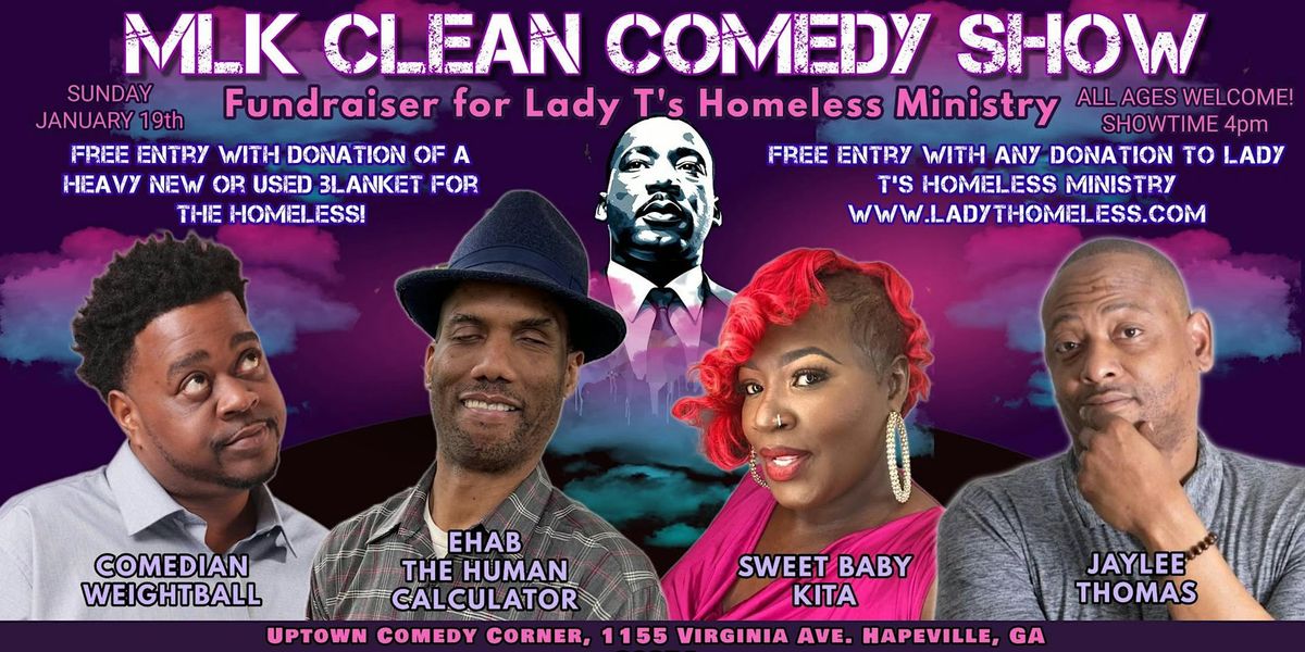 MLK Comedy Fundraiser for the Homeless