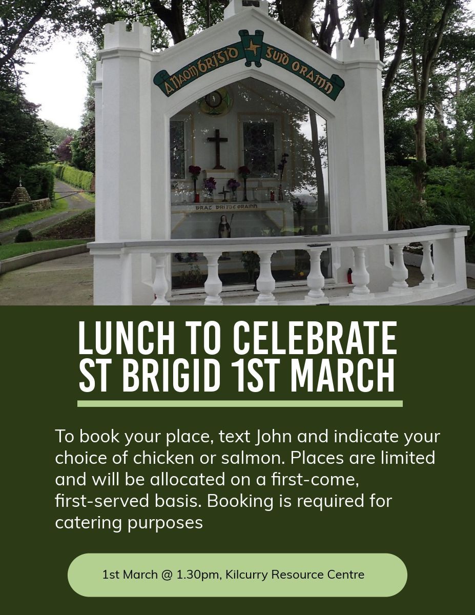 Lunch to celebrate St Brigid