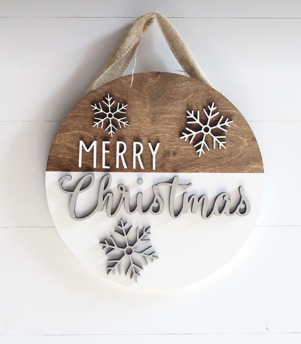 Festive Door Sign Workshop 