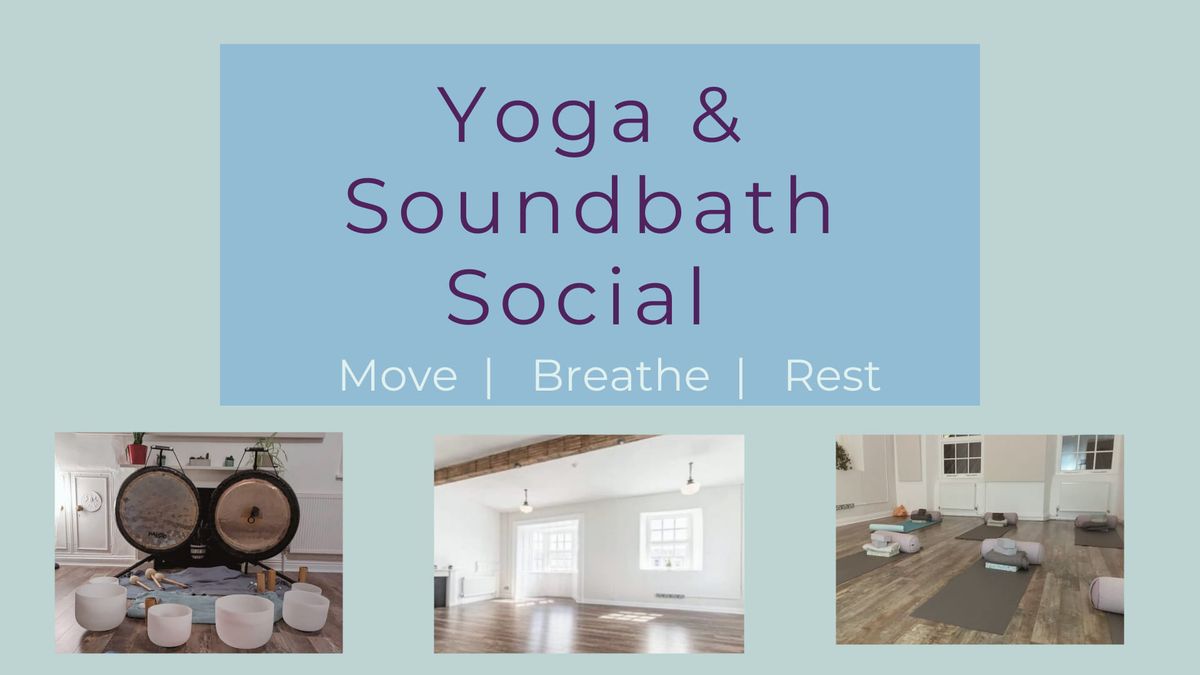 Yoga & Soundbath Social