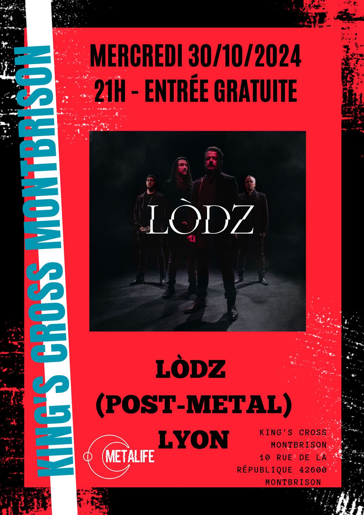 Lodz en concert au King's Cross Montbrison 