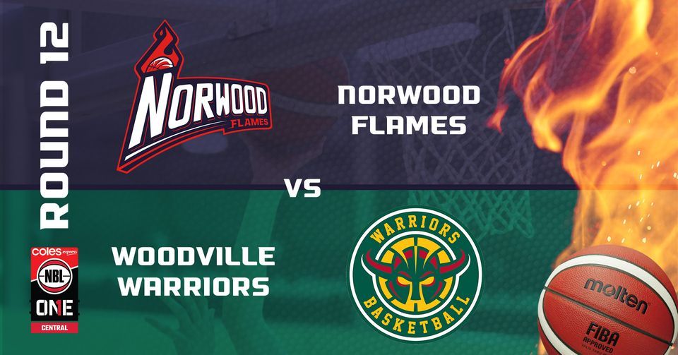 NBL1 Round 12 - Norwood Flames vs Woodville Warriors