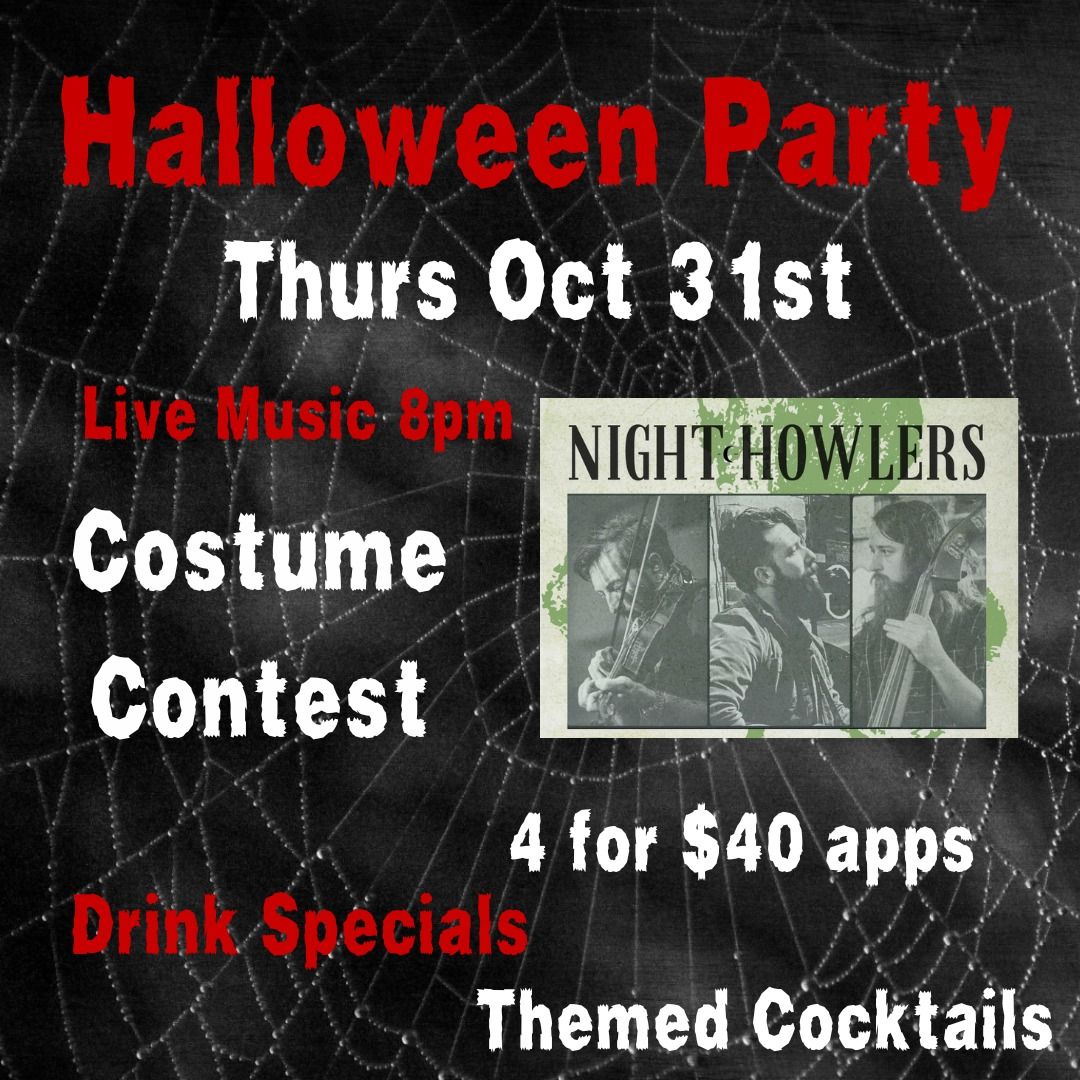 Halloween Party featuring The Night Howlers