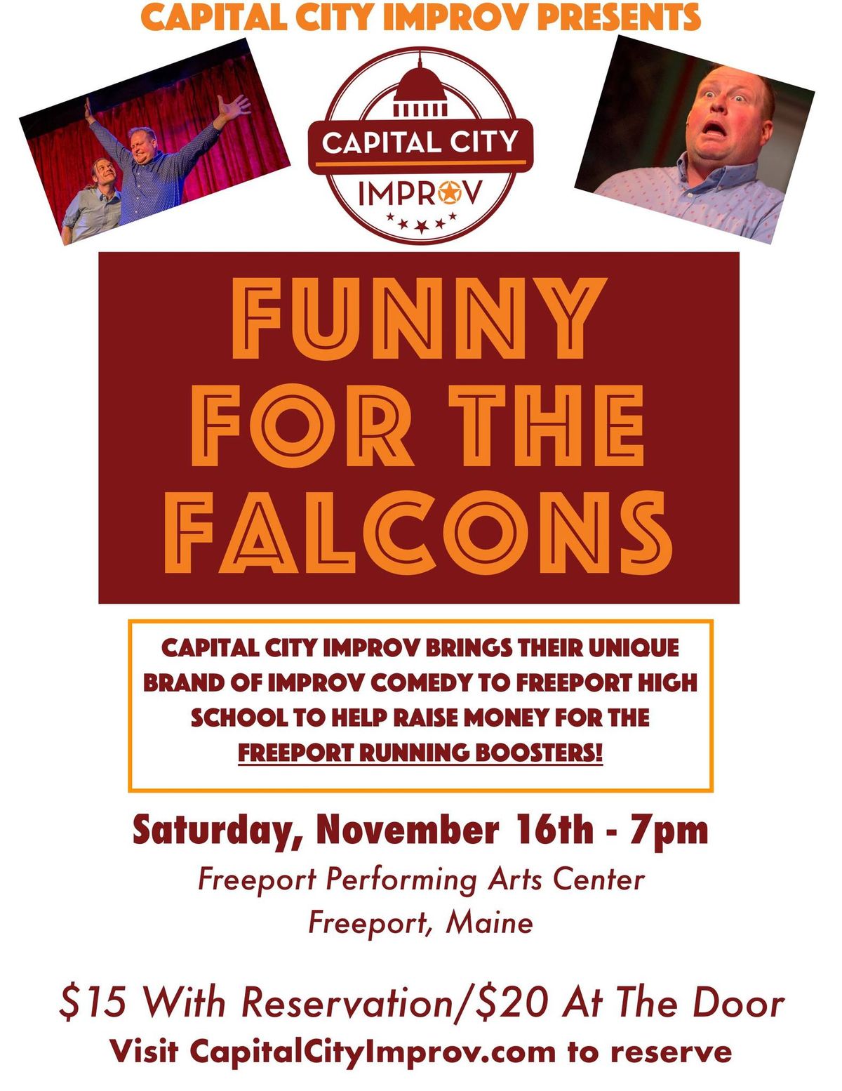 Funny For The Falcons! - A Fundraising Comedy Show