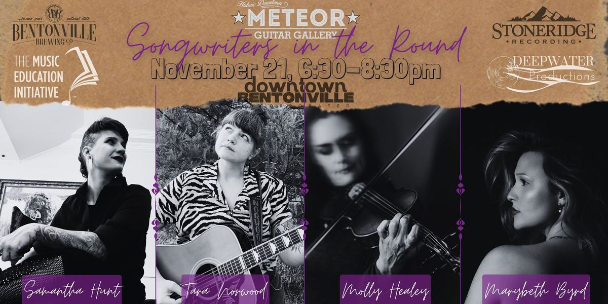 Songwriters in the Round @ Meteor: November