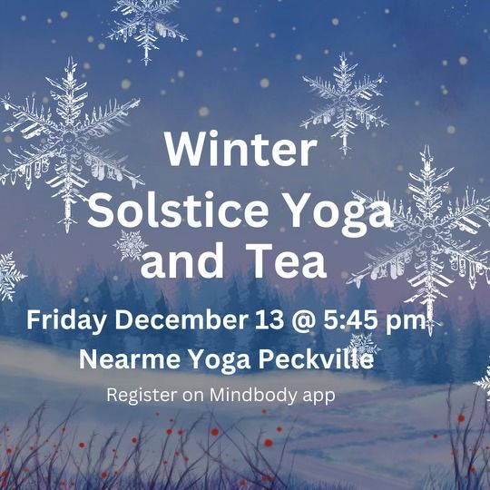 Winter Solstice Yoga & Tea