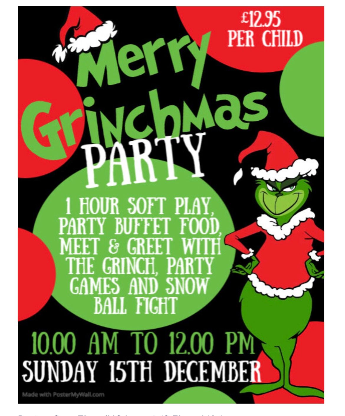 Grinch Christmas Party - Jungle Madness 