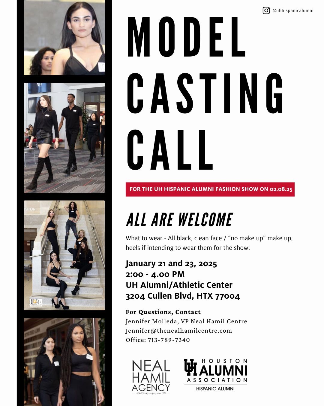 Model Casting Call - January 21, 2025