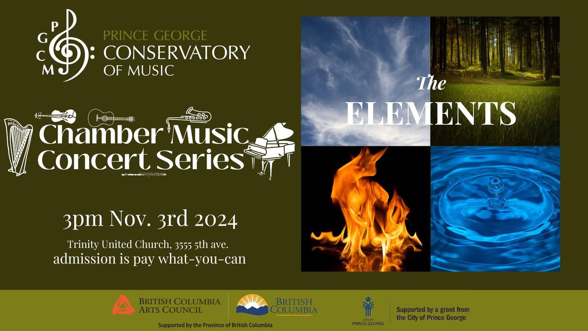 The Elements, PG Conservatory of Music Faculty Chamber Concert