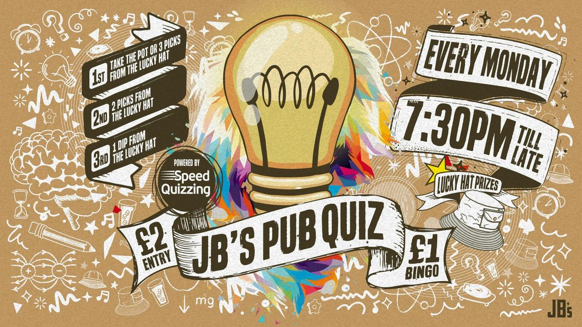 The Famous JB\u2019s Pub Quiz