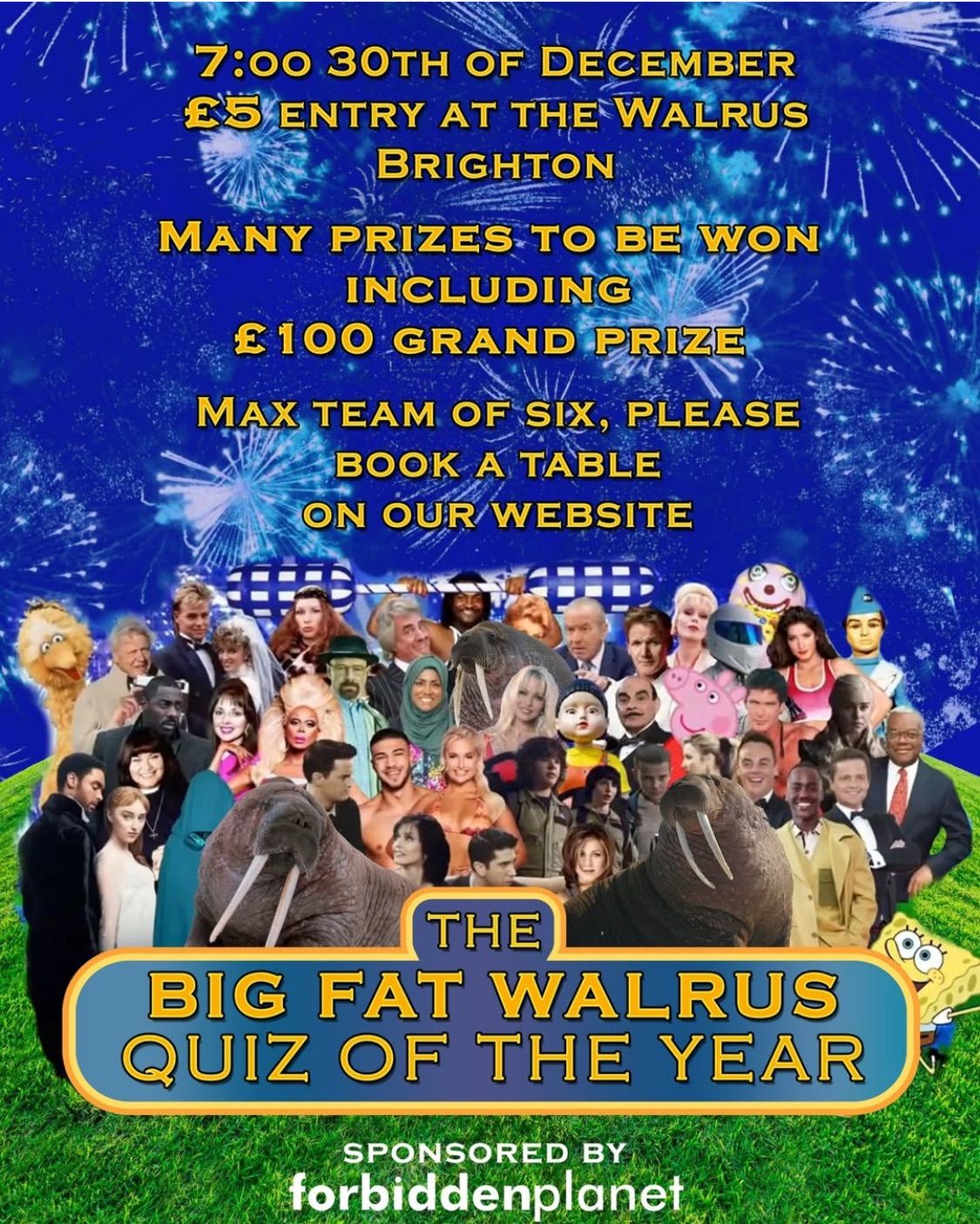 The Big Fat Walrus Quiz of the Year