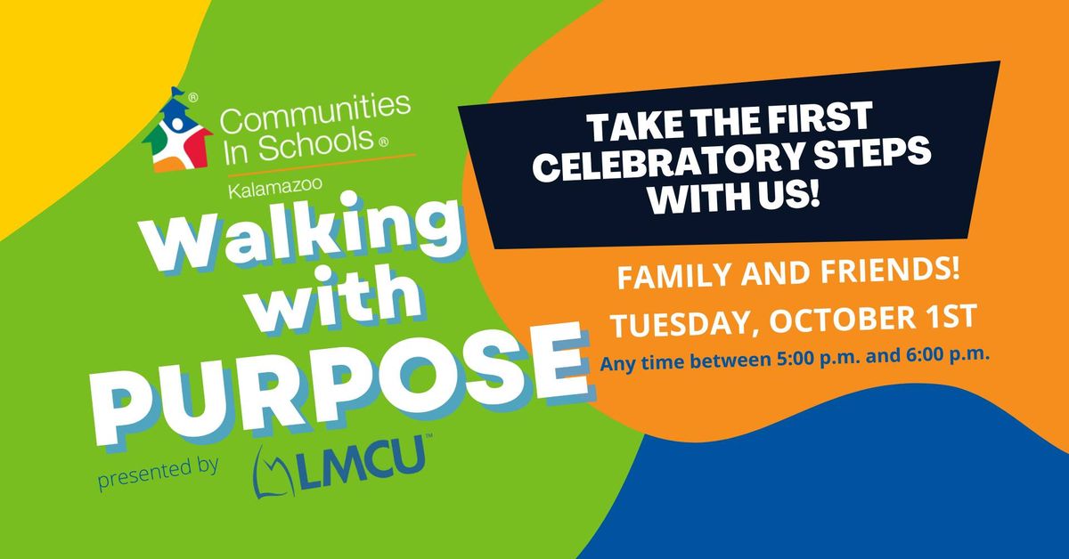 Walking With Purpose Kickoff Walk