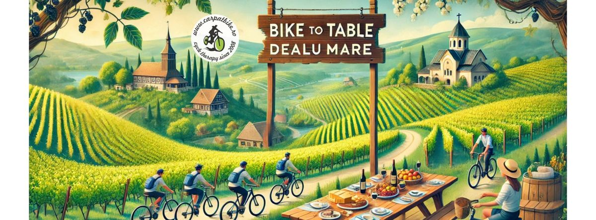 BIKE TO TABLE - Dealu Mare