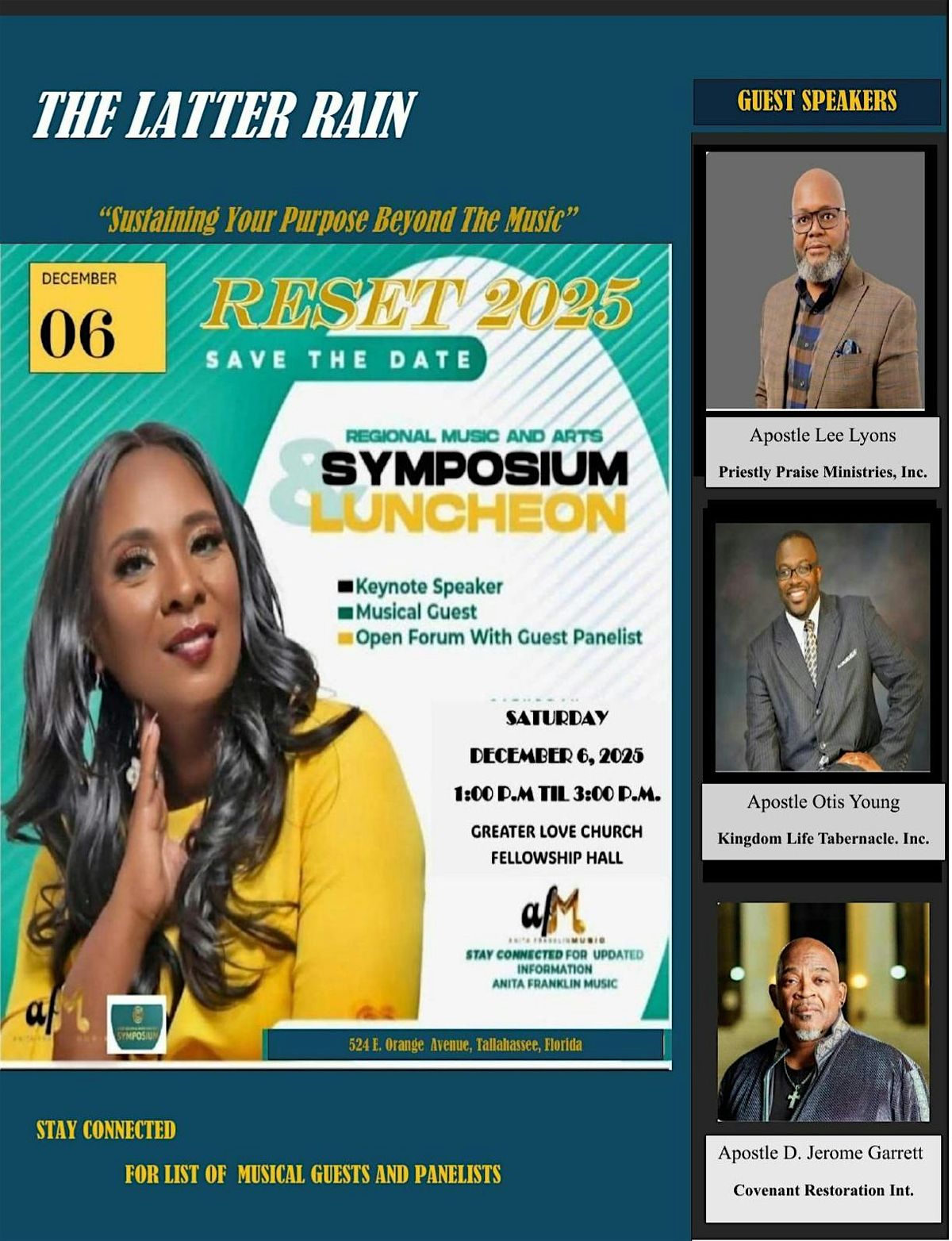 RESET Regional Music and Arts Symposium Luncheon