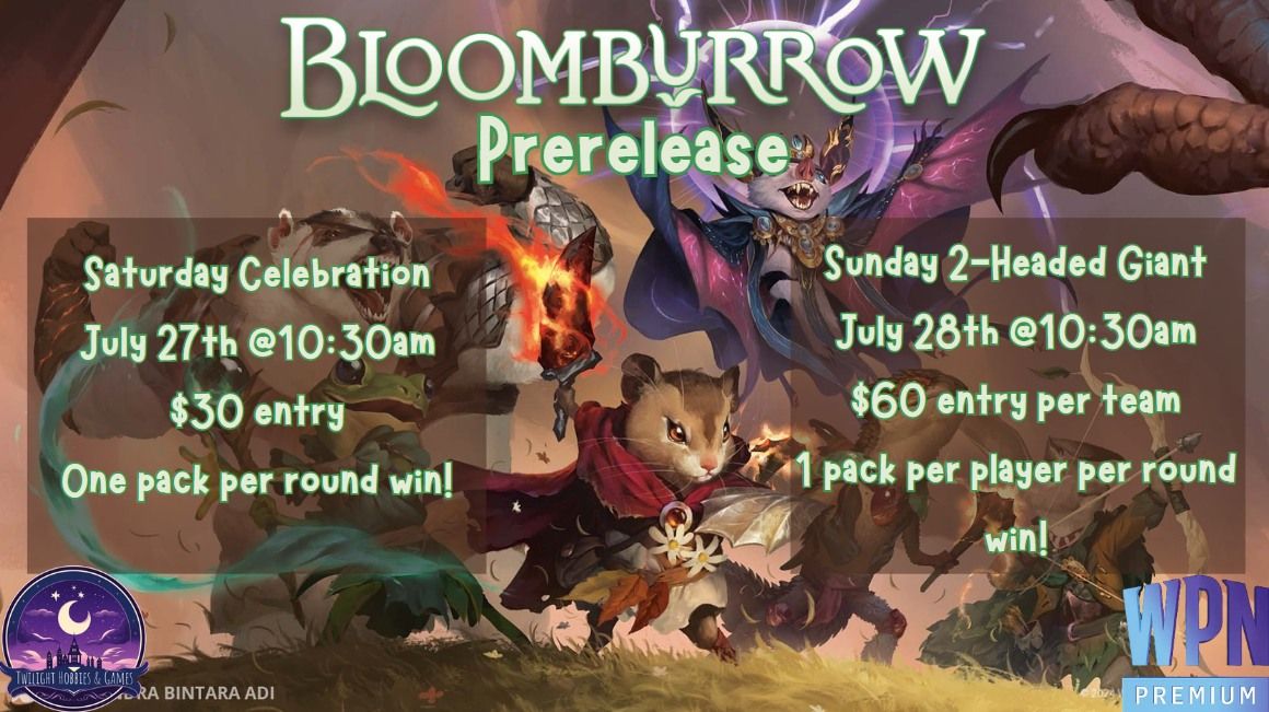 Bloomburrow Sunday Prerelease 2-Headed Giant