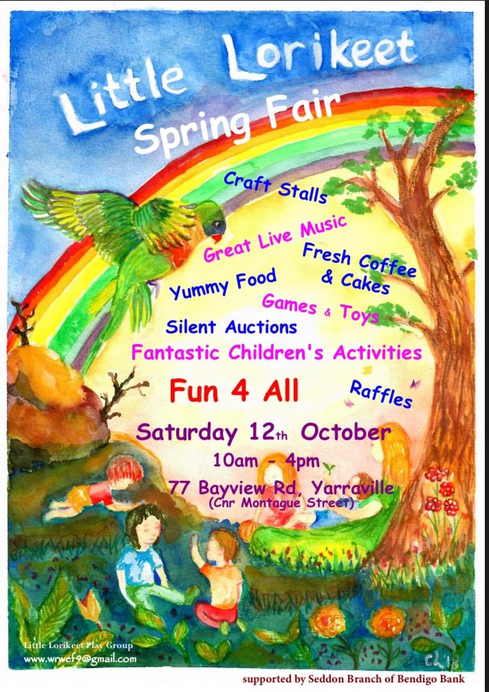 Little Lorikeets Spring Fair 2024