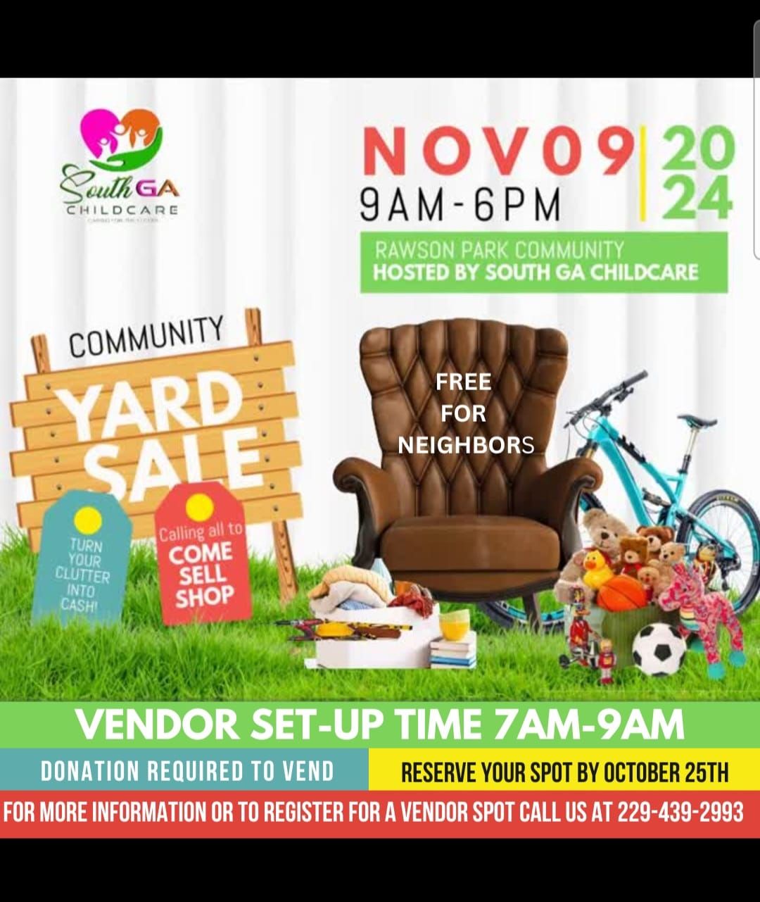 Community Yard Sale and Fundraiser