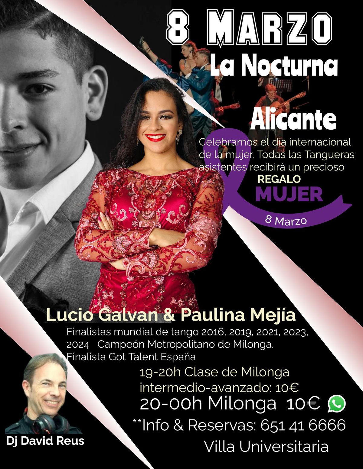 Clases de tango + Baile de Tango 