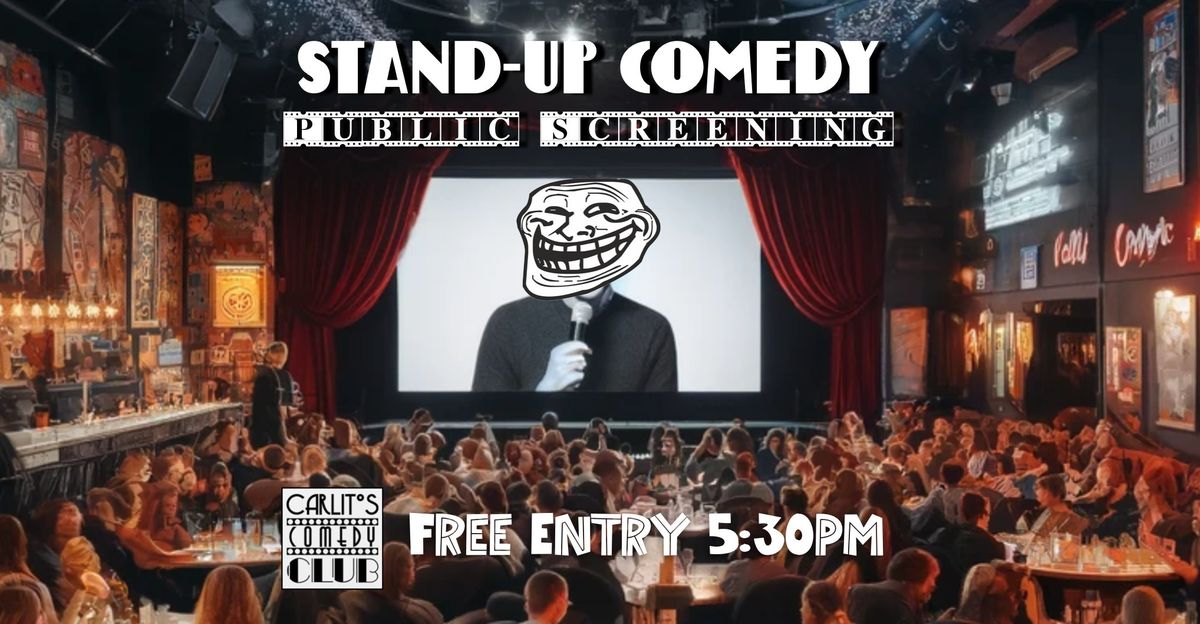 PUBLIC SCREENING - English Stand-up Comedy